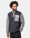 The North Face Yumiori 1/4 Zip Fleece - TNF Black/Smoked Pearl