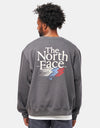 The North Face Retro Trail Relaxed Crew - Anthracite Grey