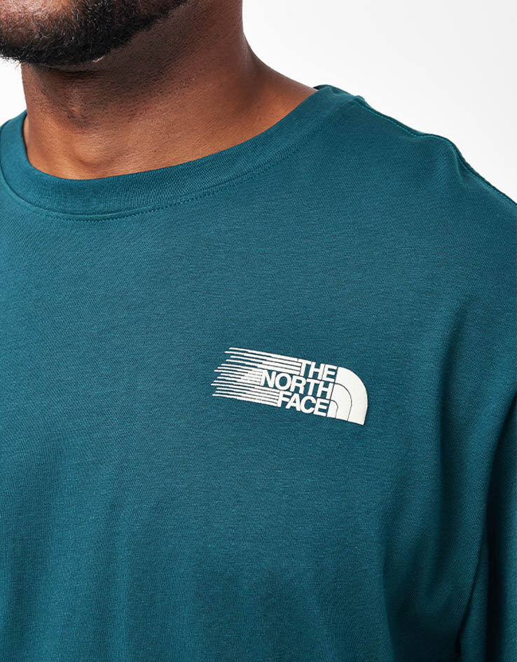 The North Face Retro Trail Relaxed T-Shirt - Pacific Teal