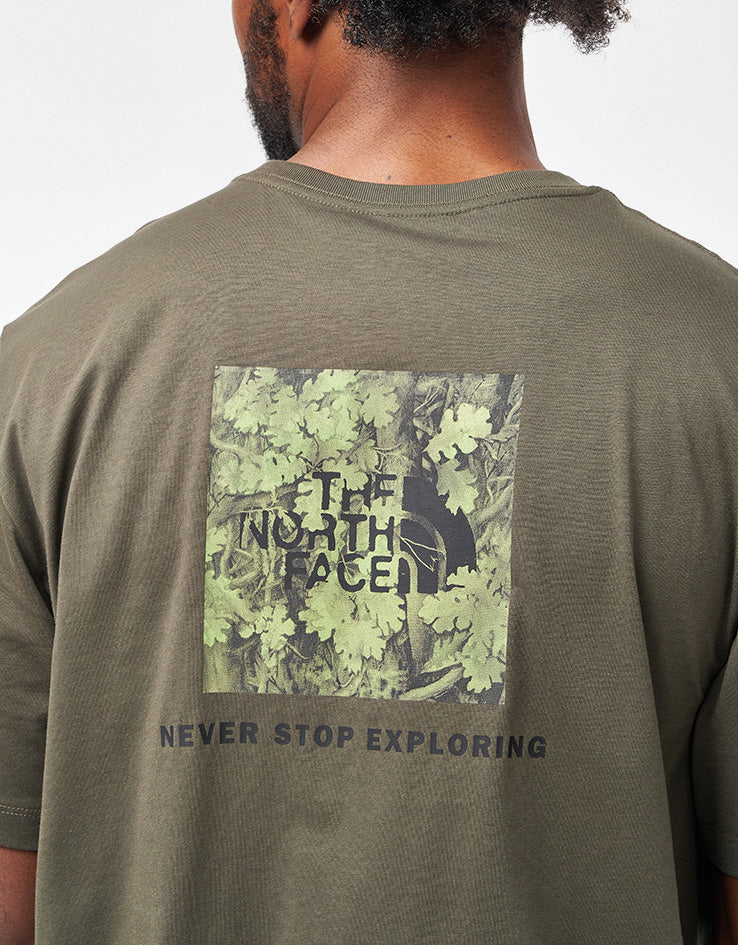The North Face NSE Yosemite Oak Box T-Shirt - New Taupe Green