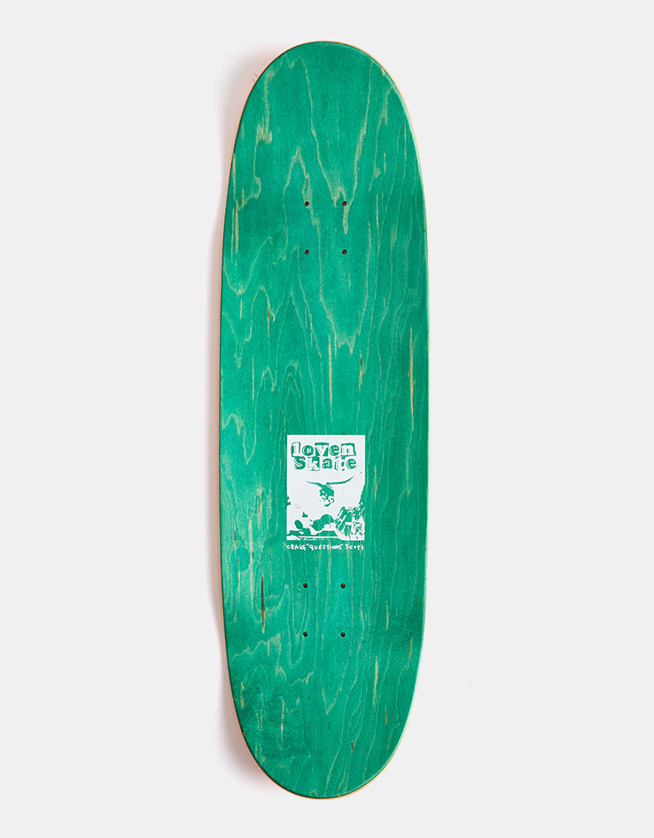 Lovenskate x Craig Questions October Has Come And Gone Skateboard Deck - 9.1"