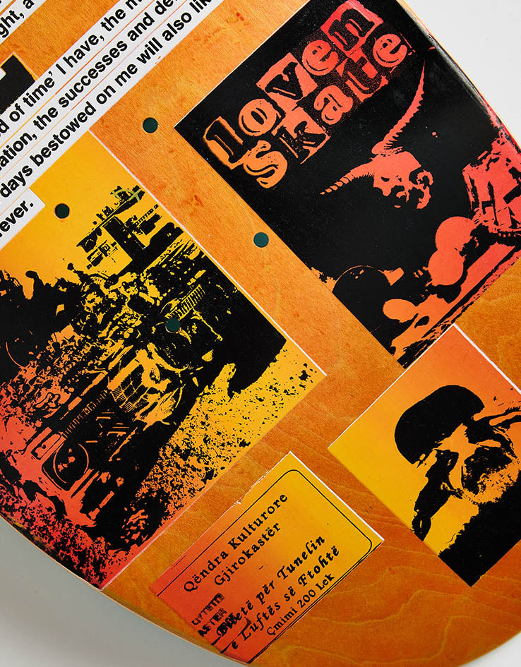 Lovenskate x Craig Questions October Has Come And Gone Skateboard Deck - 9.1"