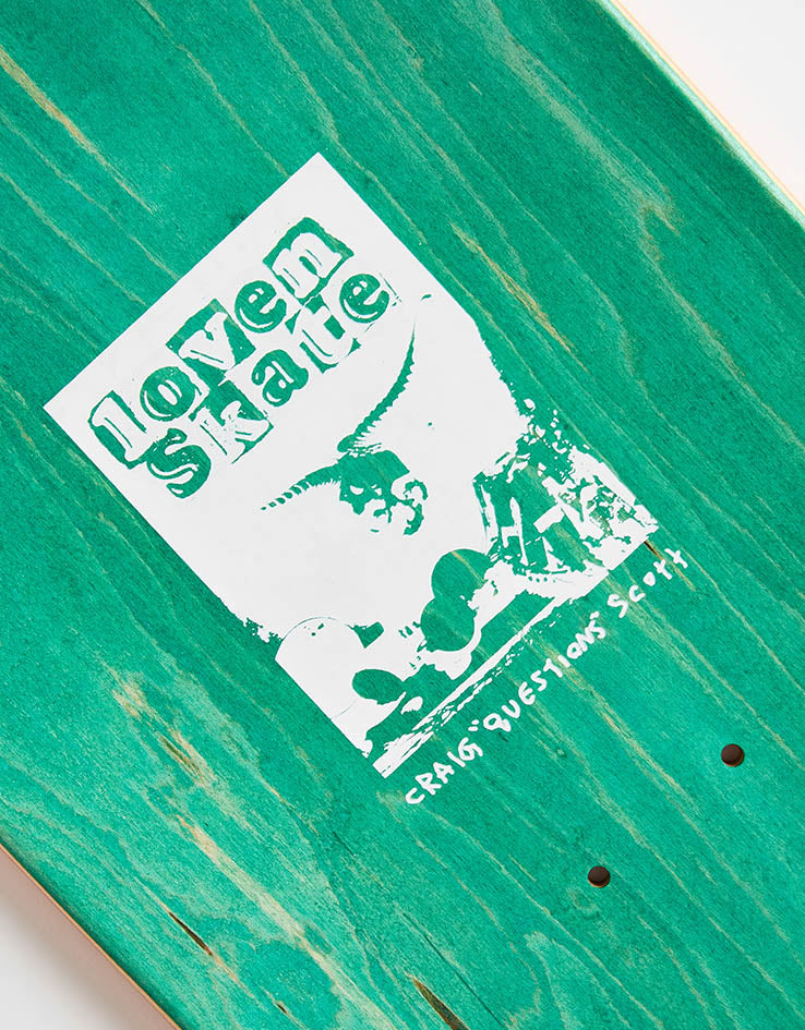 Lovenskate x Craig Questions October Has Come And Gone Skateboard Deck - 9.1"
