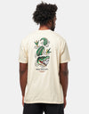 Dark Seas Bite First Premium T-Shirt - Cream