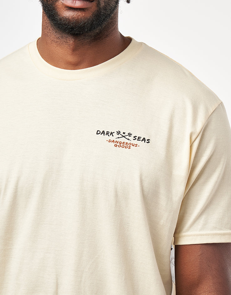 Dark Seas Bite First Premium T-Shirt - Cream