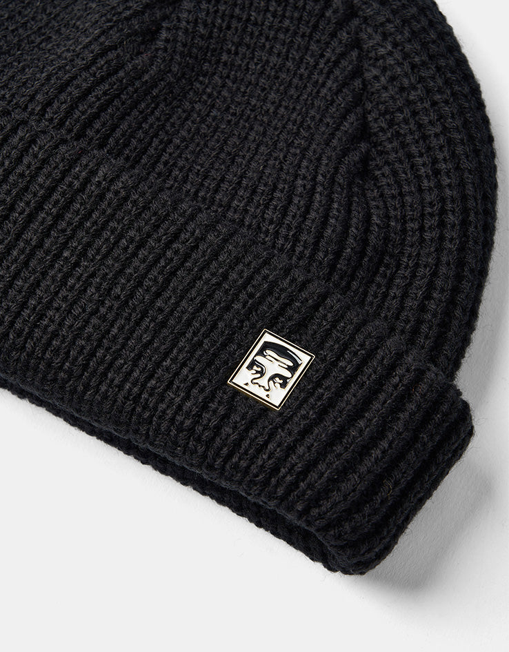 Obey Micro Beanie - Black