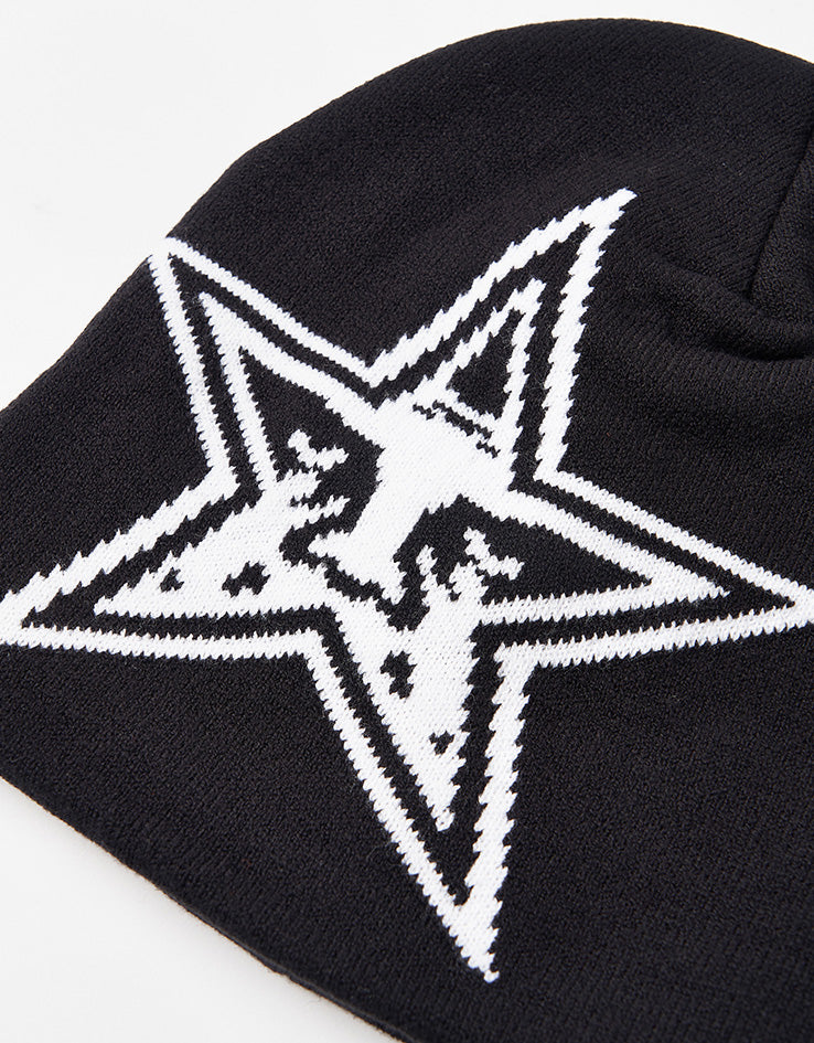 Obey Star Beanie - Black