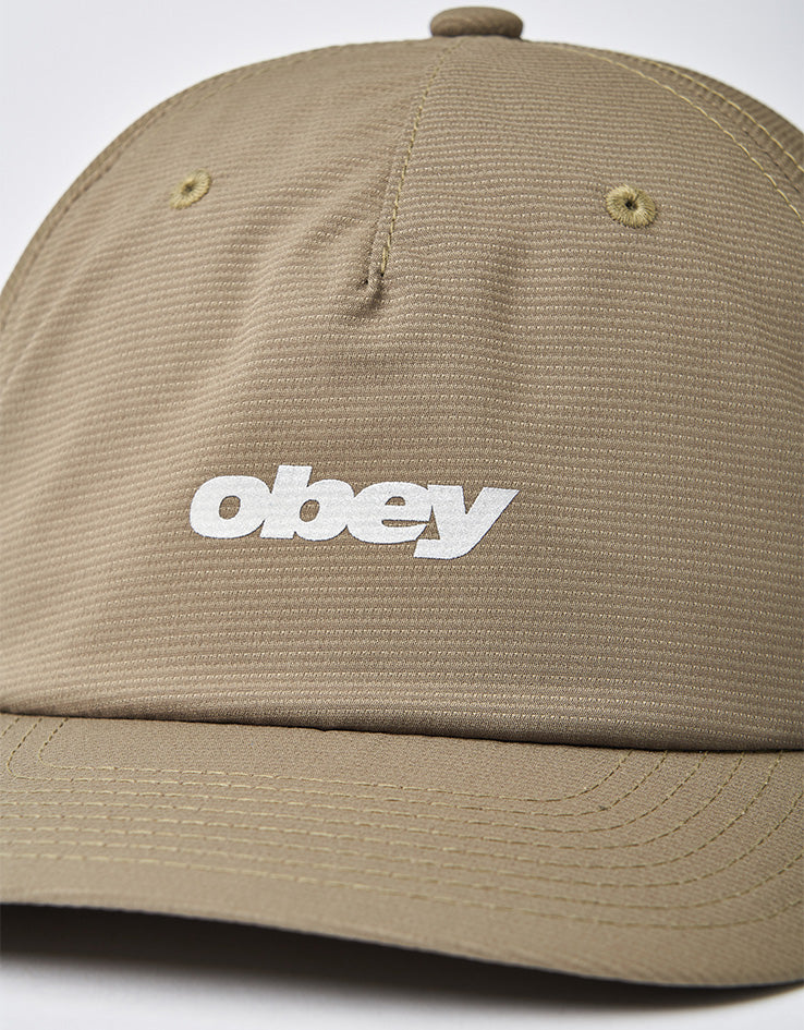 Obey Stride 5 Panel Strapback - Olive