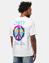 Obey Peace Brick T-Shirt - White
