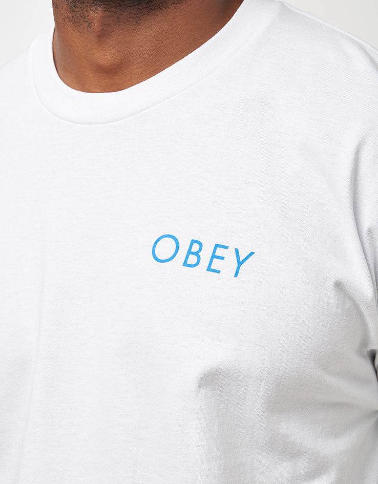 Obey Peace Brick T-Shirt - White