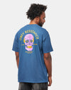 Obey Resistance Skull T-Shirt - Harbor Blue
