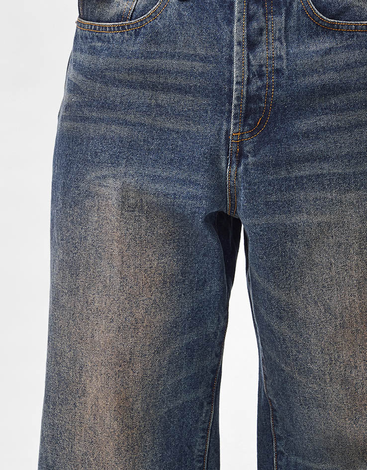 Obey Classic Baggy Denim - Oil Stained Indigo