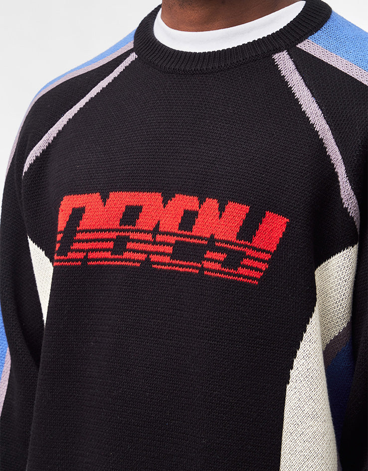 Obey Estadio Sweater - Black Multi
