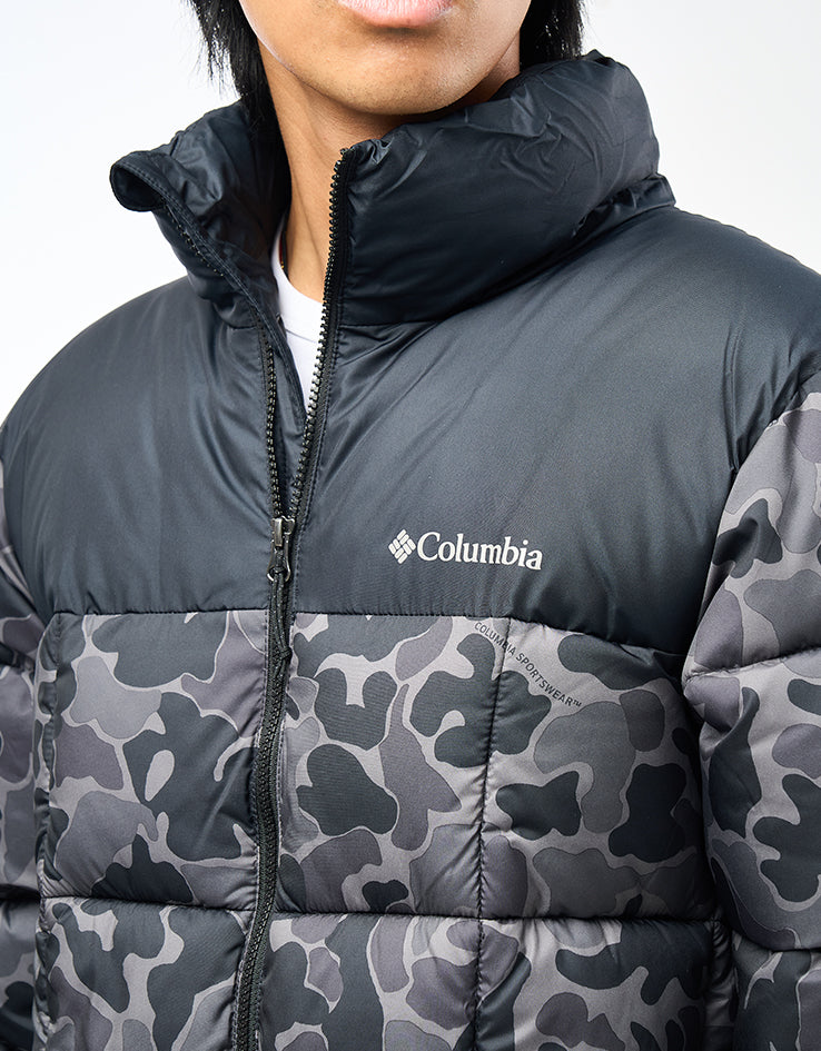 Columbia Puffect™ IV Printed Jacket - Black Puzzle Camo/Black