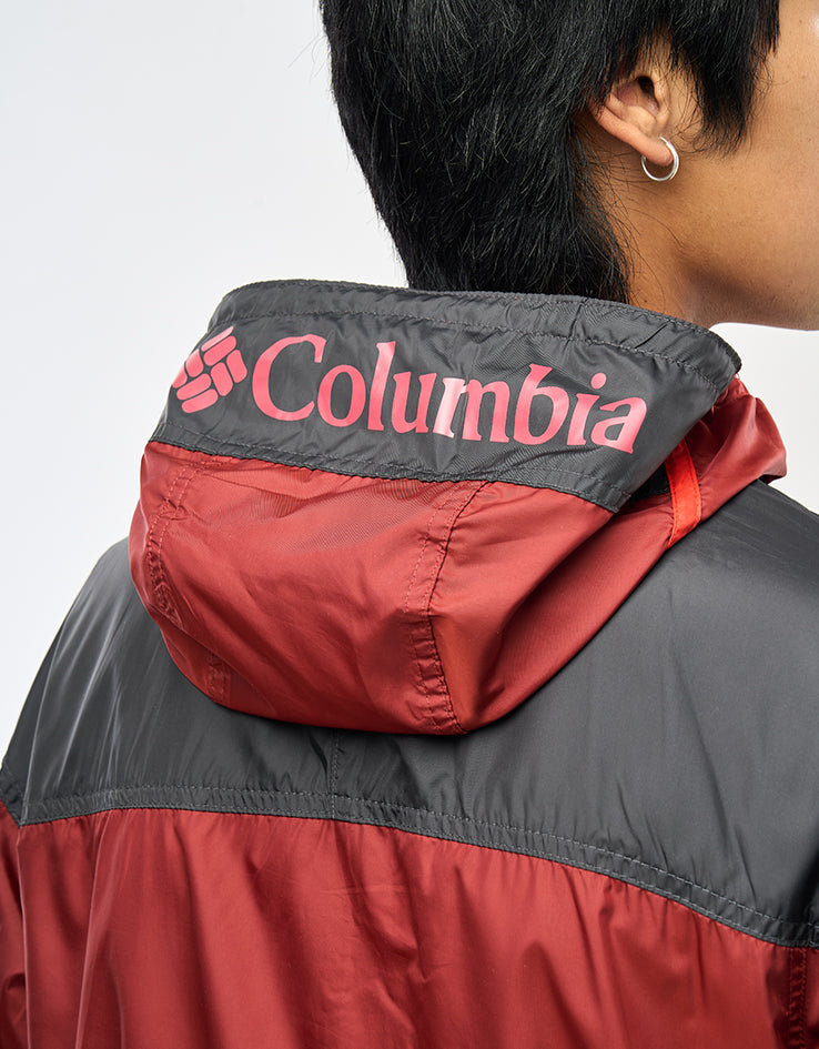 Columbia Challenger™ II Windbreaker - Red Oxide/Shark