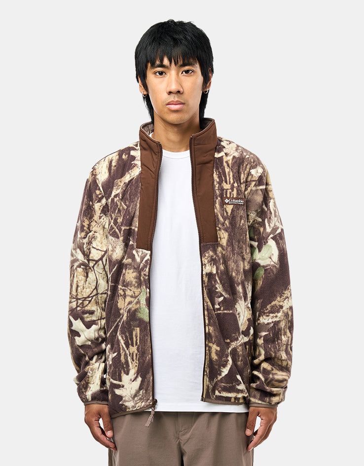 Columbia Sequoia Grove™ II FZ Printed Fleece - Iron Timberwolf
