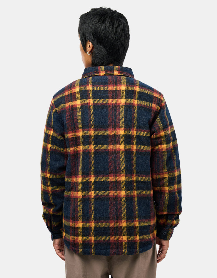 Columbia Hunter Arch™ Shirt Jacket - Collegiate Navy Track Plaid