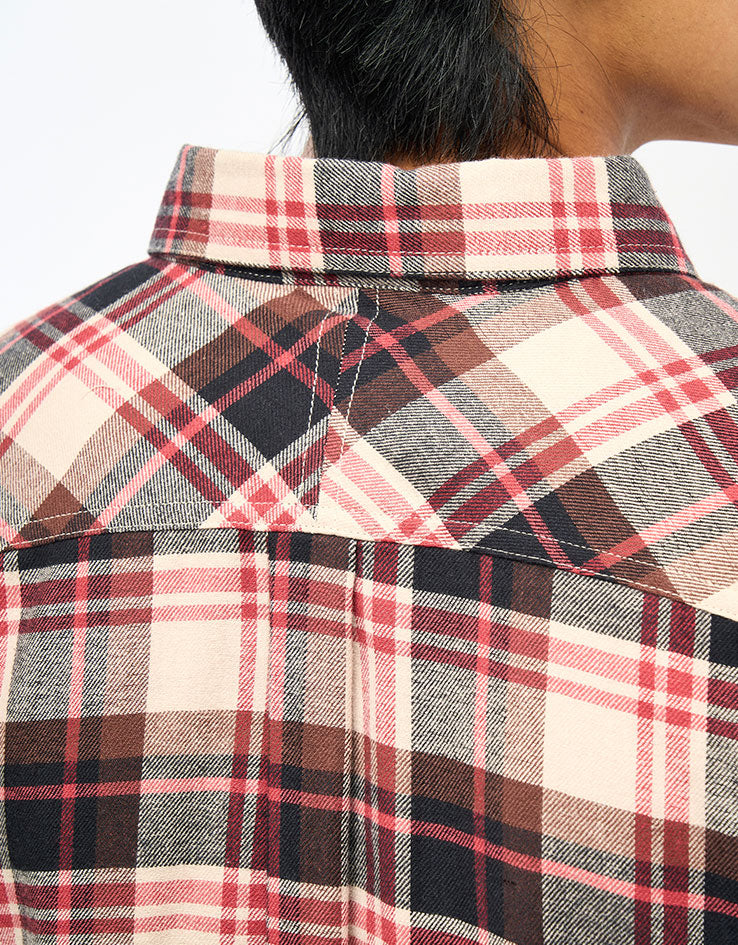 Columbia Flare Gun™ Stretch L/S Flannel Shirt - Ancient Fossil/Dispersed Plaid