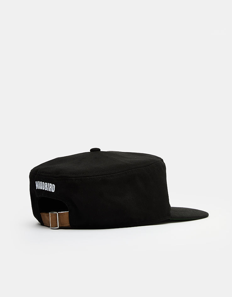 Woodbird Yin Pillbox Cap - Black