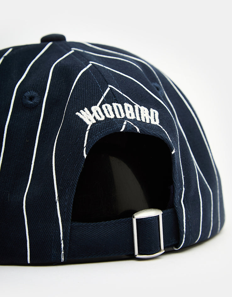 Woodbird Chuck Stripe HK Cap - Navy/White