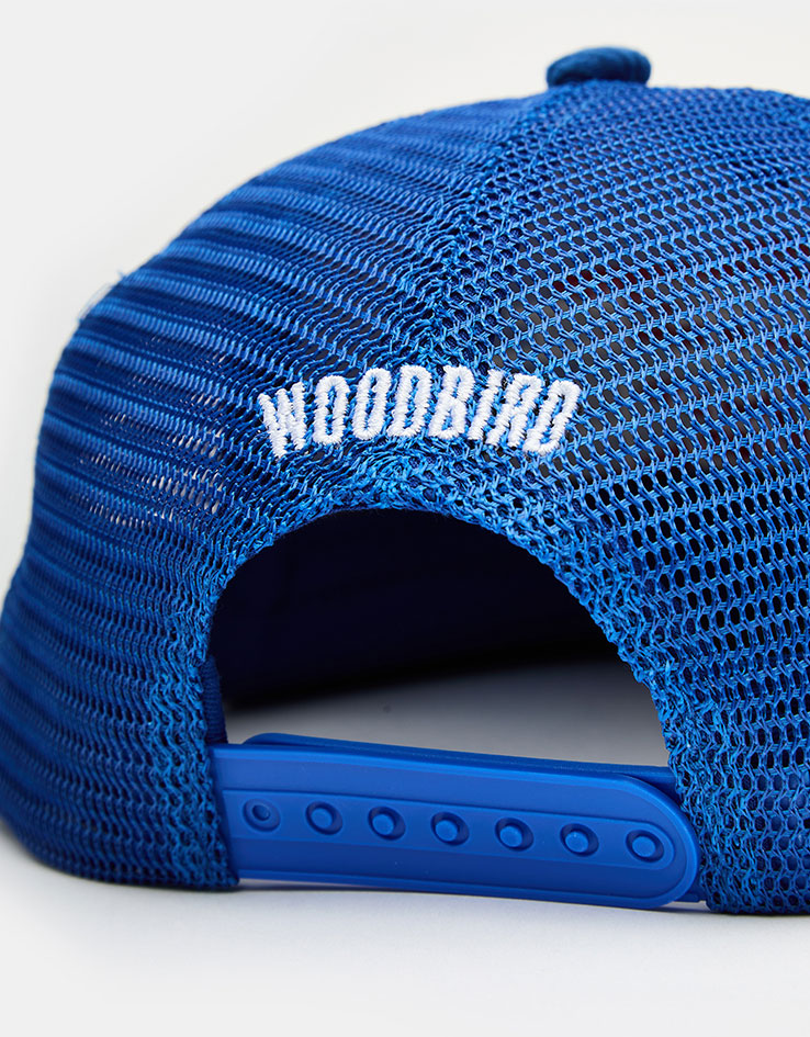 Woodbird Chuck Trucker HK Cap - Cobalt Blue