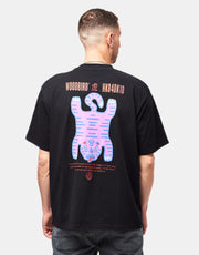 Woodbird Baine Tiger T-Shirt - Black