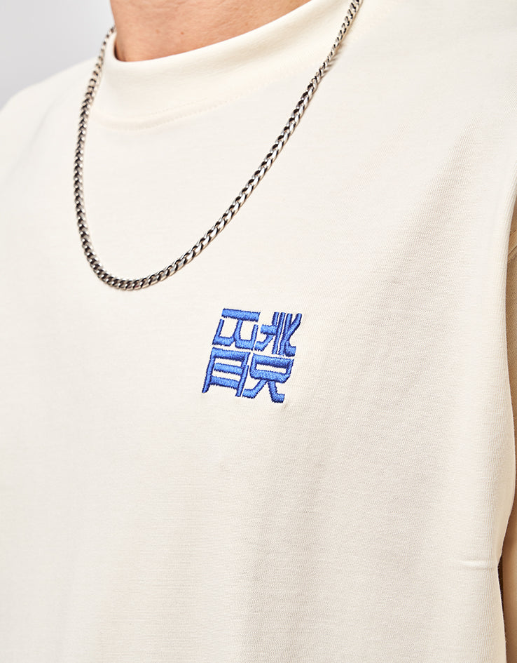 Woodbird Baine HK T-Shirt - Off White