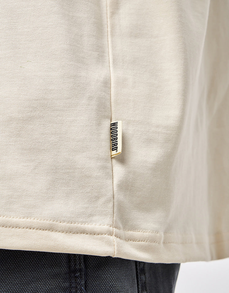 Woodbird Baine HK T-Shirt - Off White