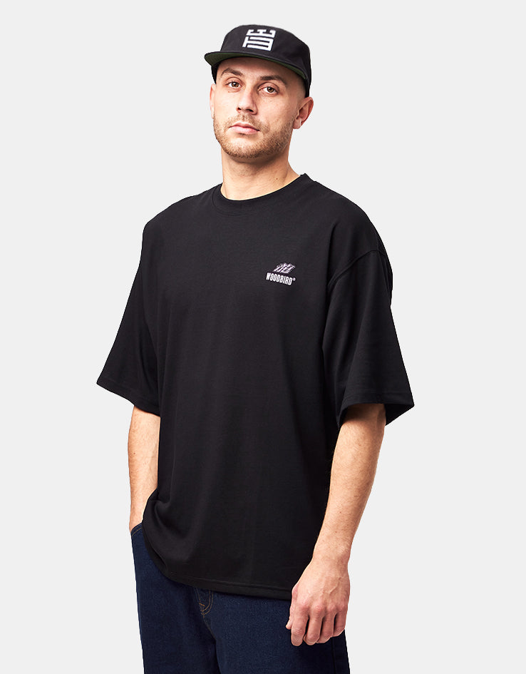 Woodbird Beam Action T-Shirt - Black