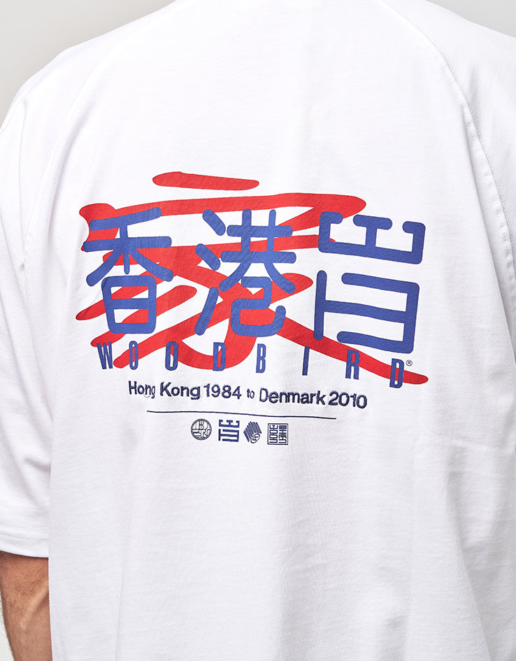 Woodbird Blake HK Home T-Shirt - White
