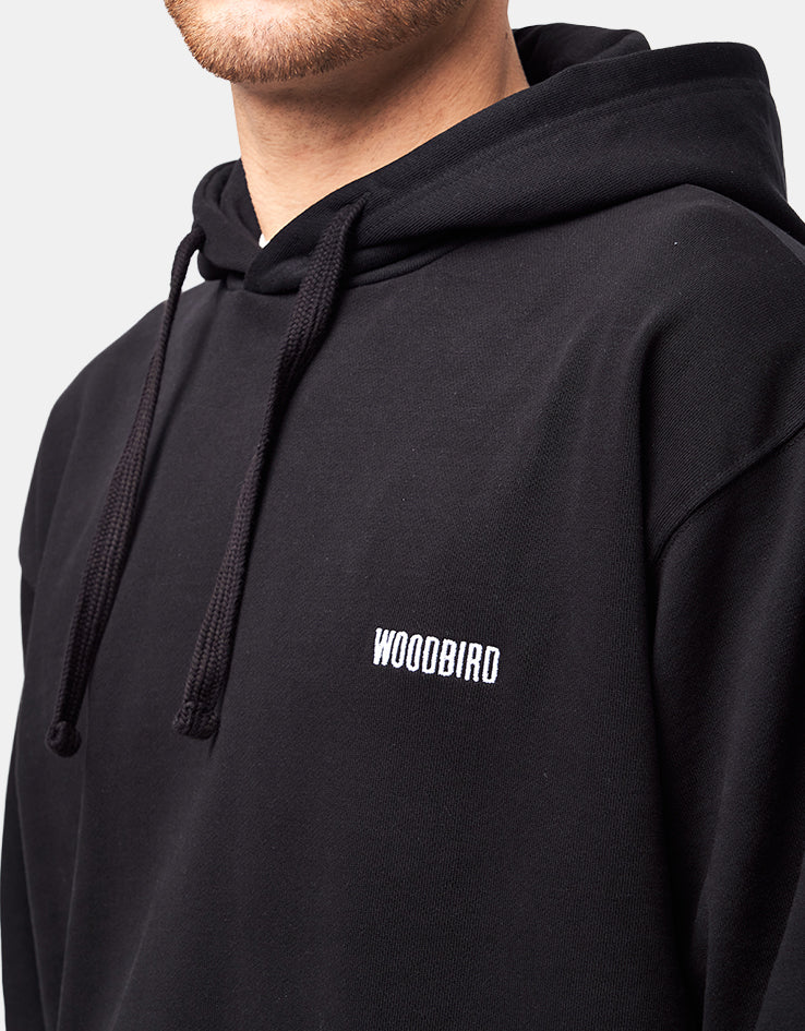Woodbird Pacs HK Home Pullover Hoodie - Black