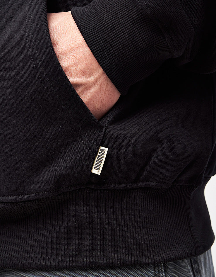 Woodbird Pacs HK Home Pullover Hoodie - Black