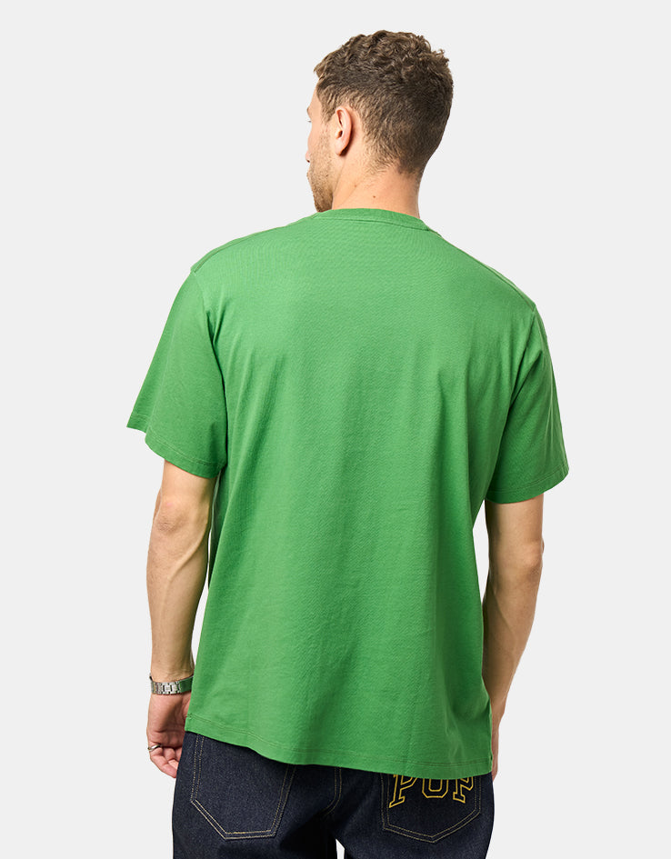 Pop Trading Company Block T-Shirt - Juniper