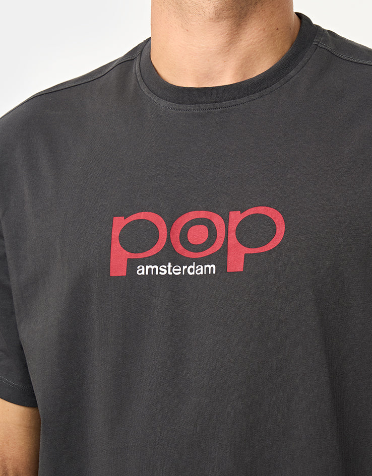 Pop Trading Company Piggy T-Shirt - Anthracite