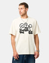 Pop Trading Company Tails T-Shirt - Off White
