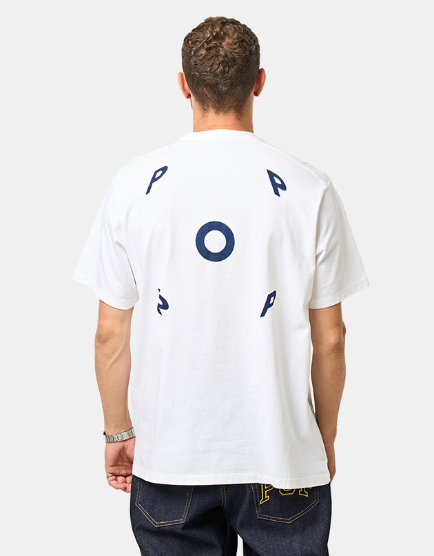 Pop Trading Company Fish Eye T-Shirt - White