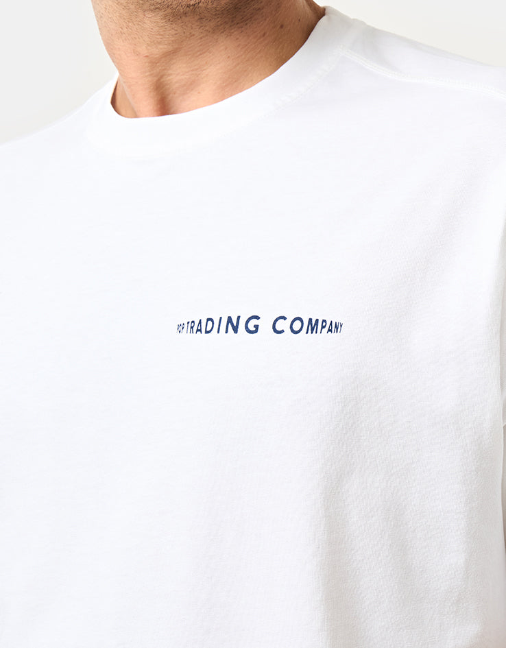 Pop Trading Company Fish Eye T-Shirt - White