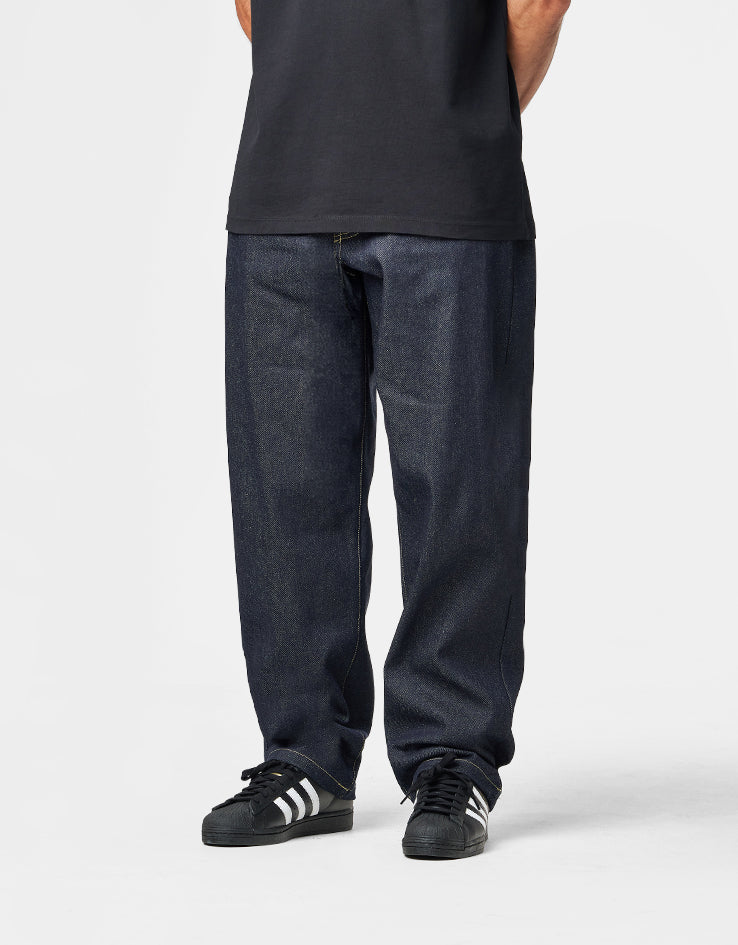 Pop Trading Company Drs Arch Denim Pants - Raw Denim