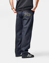 Pop Trading Company Drs Arch Denim Pants - Raw Denim