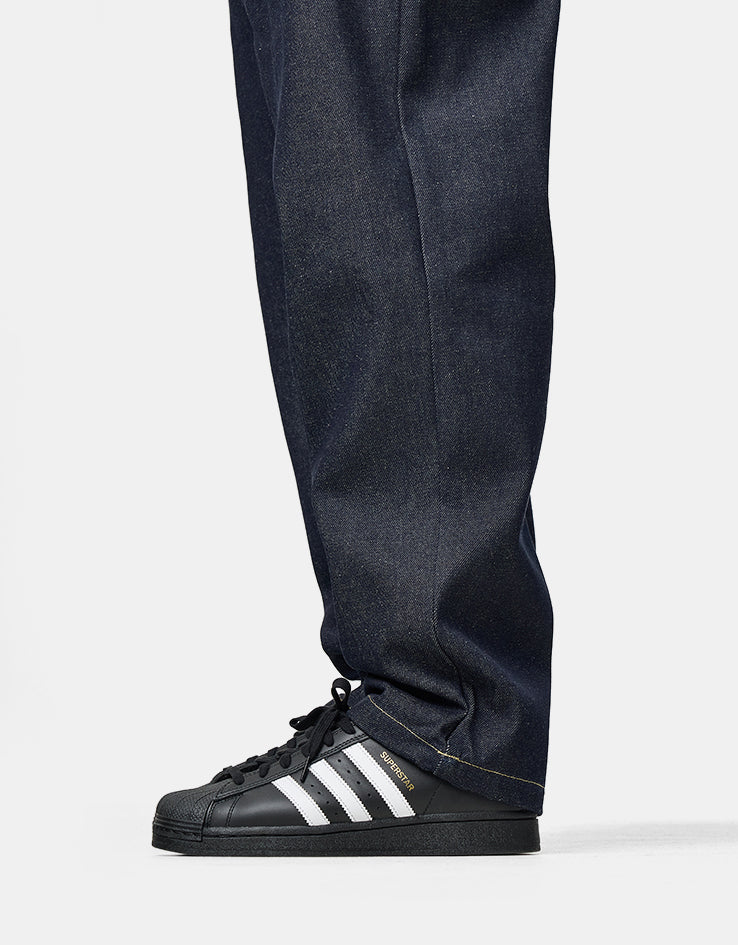 Pop Trading Company Drs Arch Denim Pants - Raw Denim