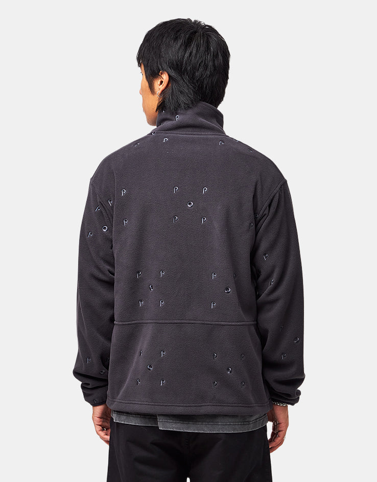 Pop Trading Company x Berghaus lhoste Fullzip Fleece - Black