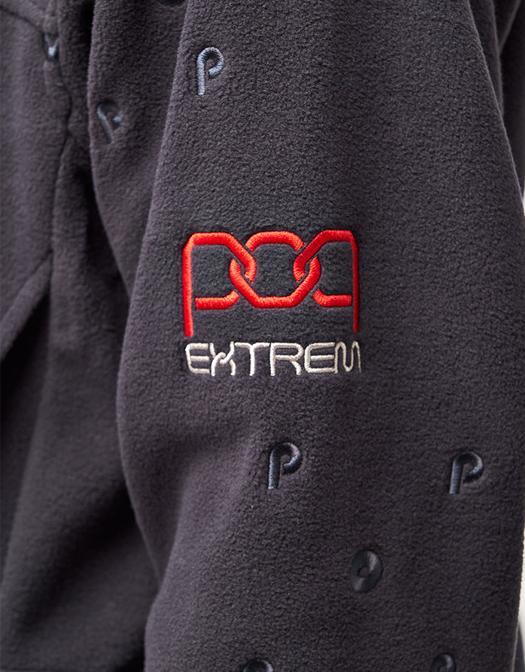 Pop Trading Company x Berghaus lhoste Fullzip Fleece - Black