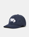 Pop Trading Company Trading 6 Panel Cap - Navy