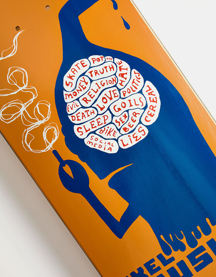 Toy Machine Axel Silowet Skateboard Deck - 8.25"