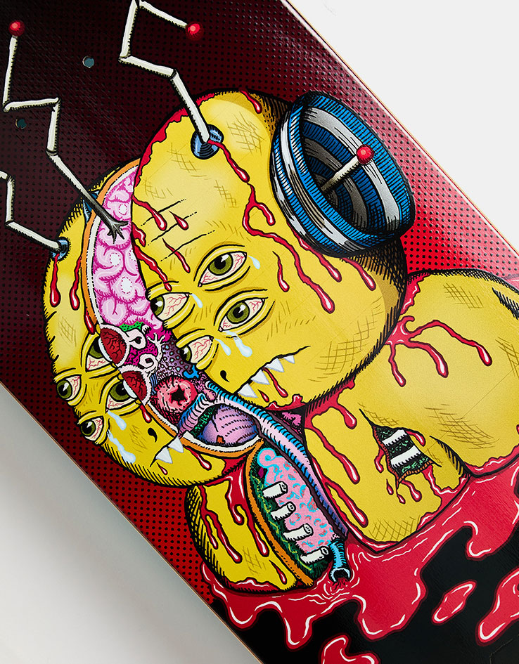 Toy Machine Collins Split Skateboard Deck - 8.5"