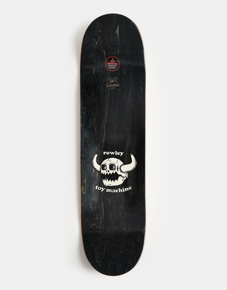 Toy Machine Rowley Skulls Skateboard Deck - 8.25"