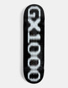 GX1000 Og Blur Black Skateboard Deck - 8.5"