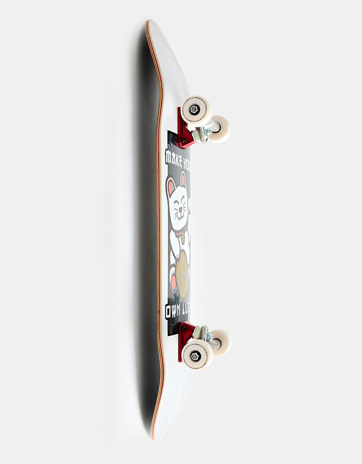 Enuff Lucky Cat Complete White Skateboard - 8"