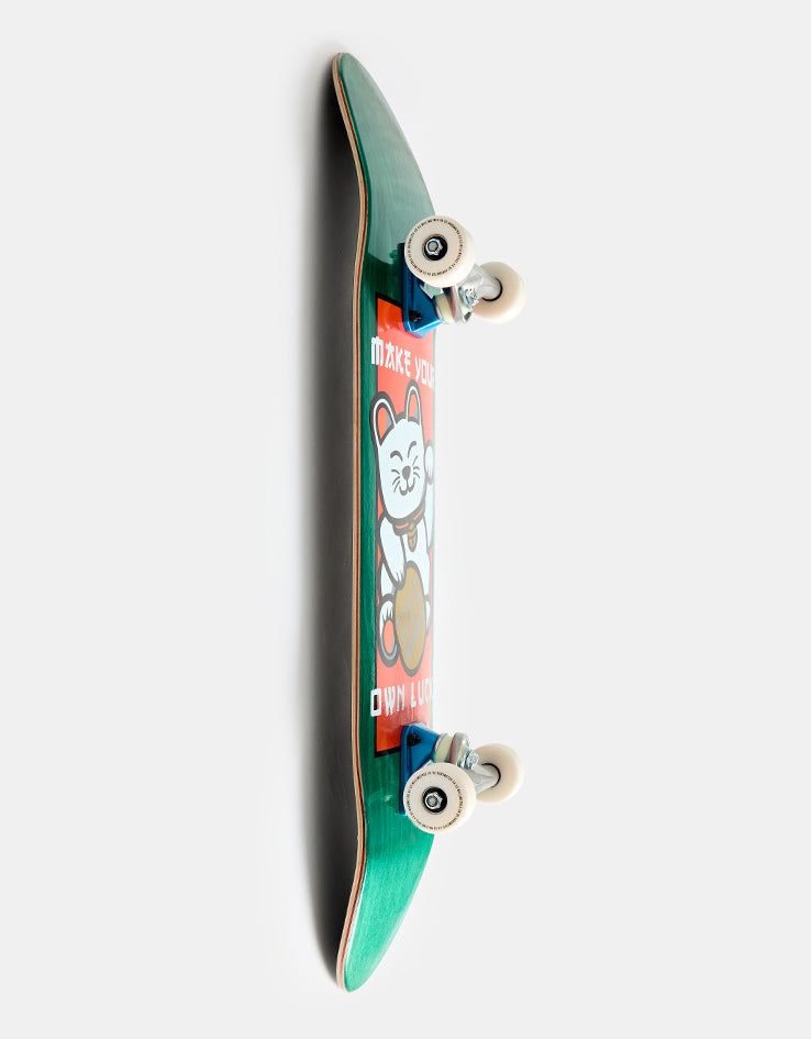 Enuff Lucky Cat Complete Green Skateboard - 8"