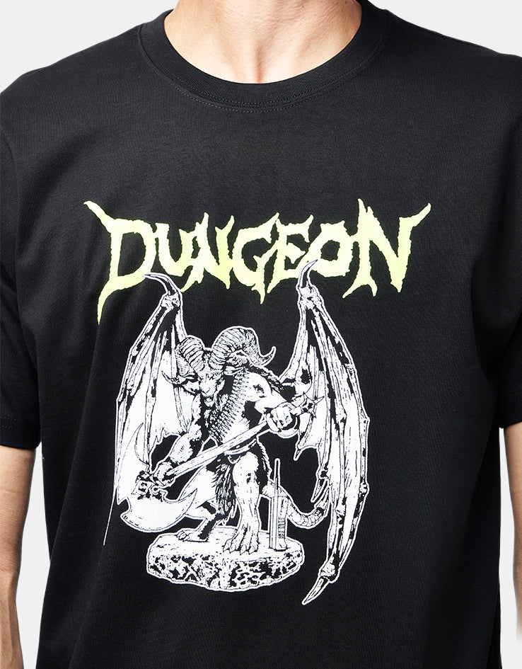 Dungeon War God T-Shirt - Black